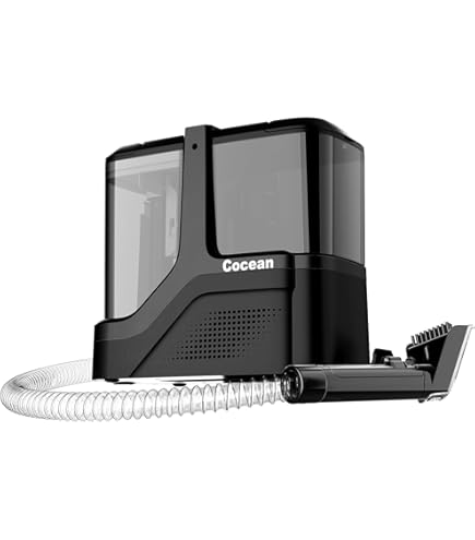 新品✨【100℃蒸気噴射×18000Pa吸引力】 リンサークリーナー　カーペット Amazon | COCEAN リンサークリーナー カーペットクリーナー 家庭用